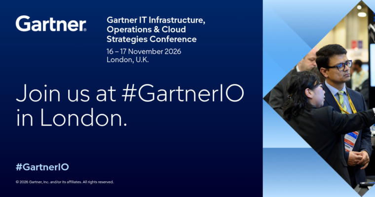 Join us at IOCS Gartner Europe
