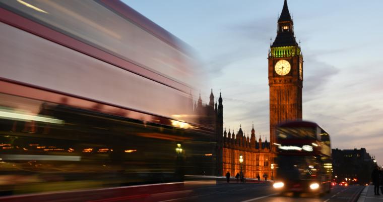 big ben and red double decker