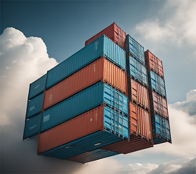 stacked containers image